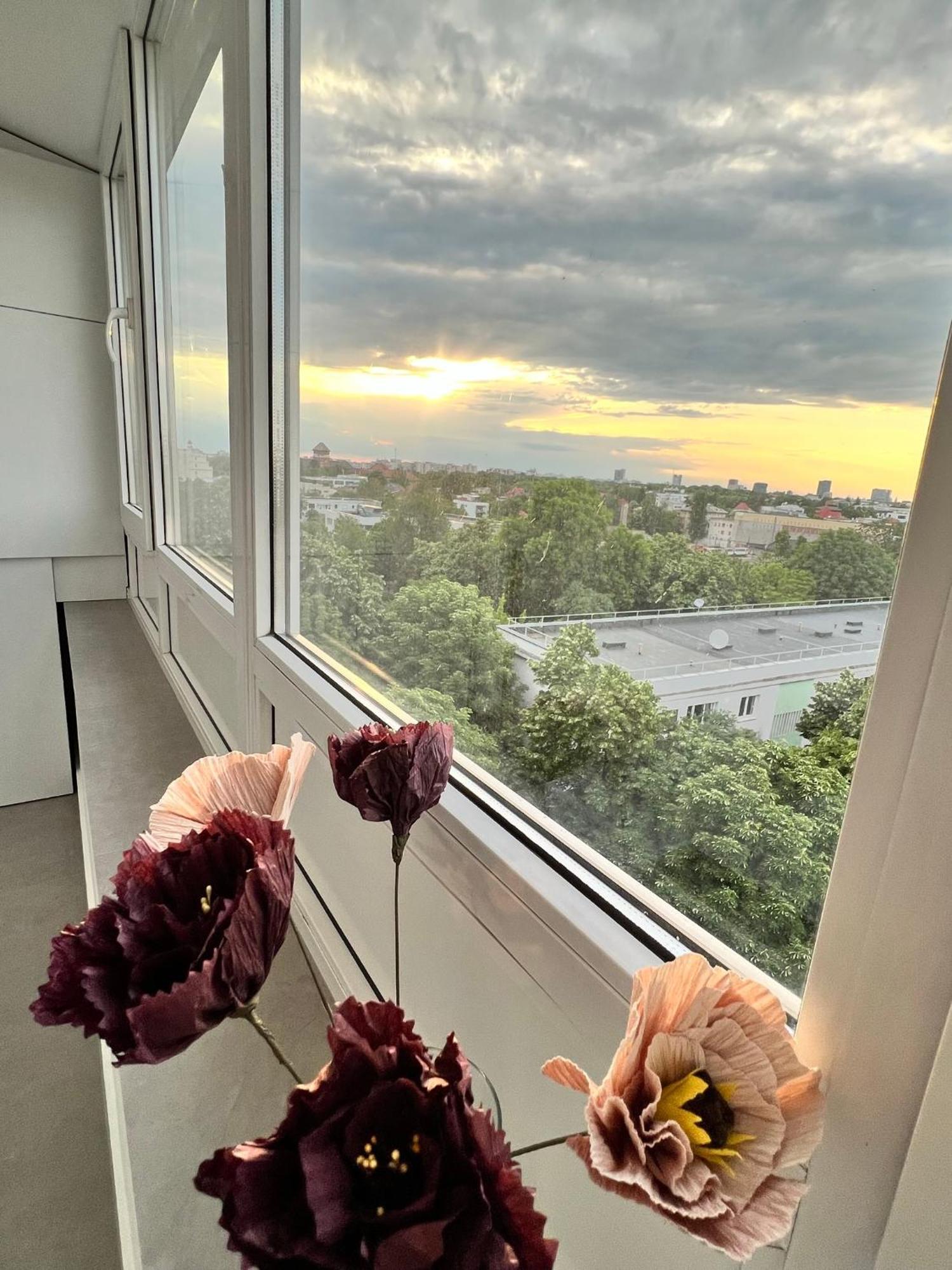 Spectacular View Over The City - Dorobanti Studio Appartement Boekarest Buitenkant foto
